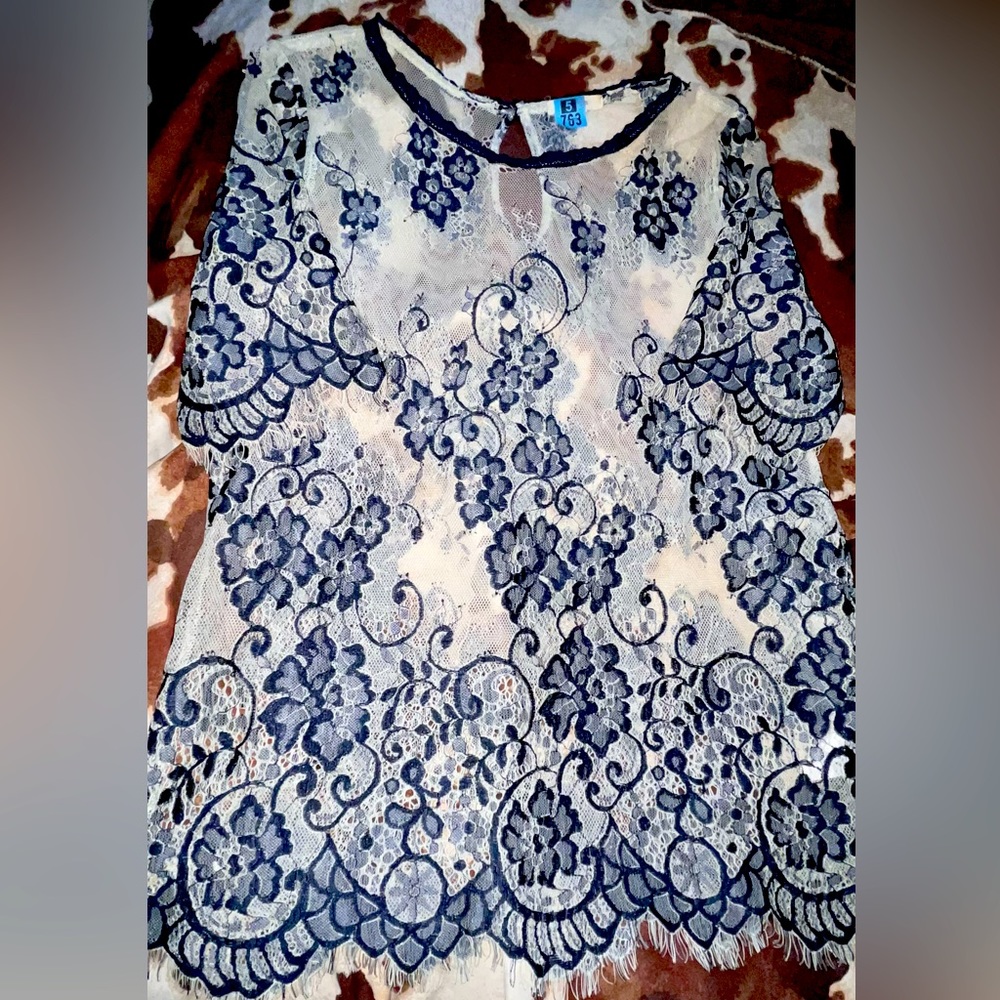Woman’s Sheer Blouse